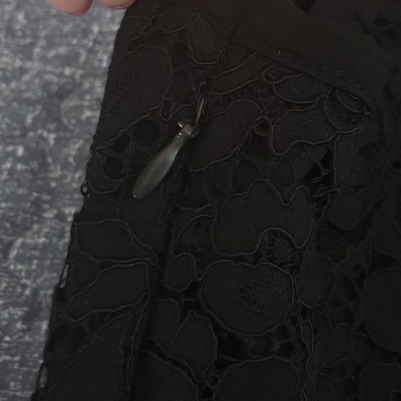 Free People Black Lace Mini Dress - Picture 11 of 11